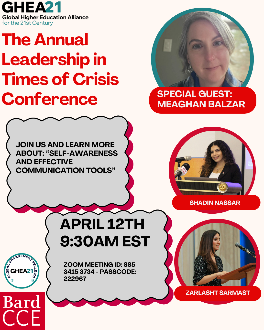 Leadership in Times of Crisis Conference