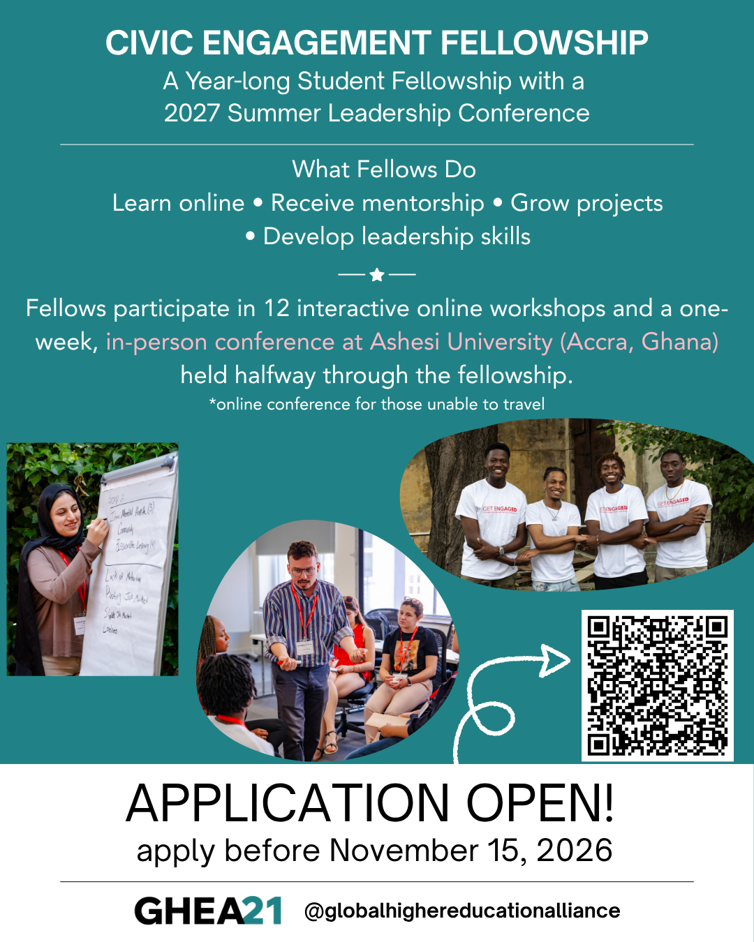 Applications are Open for the Civic Engagement Fellowship