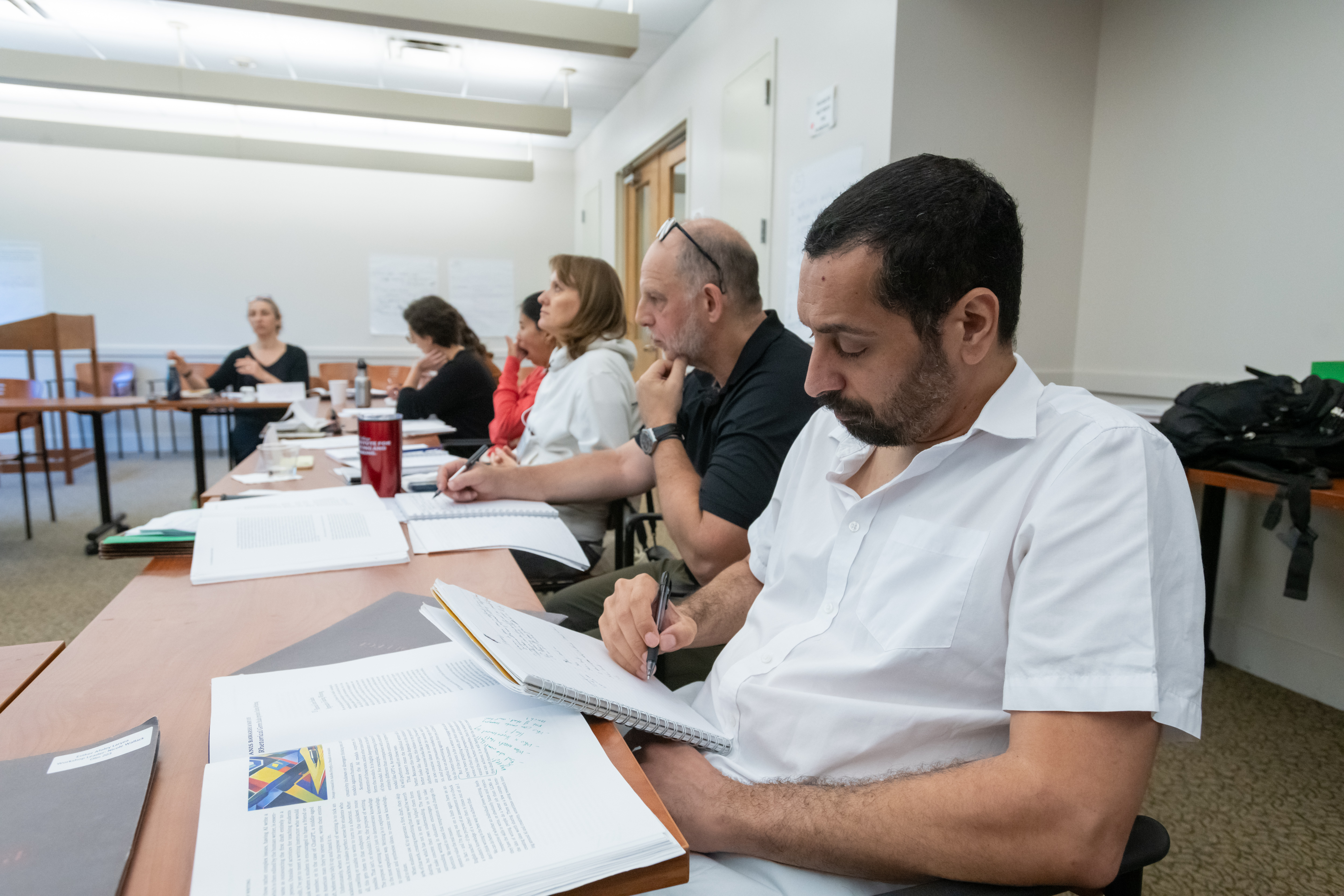 Ibrahim Marazka at a CLASP Workshop in July 2024